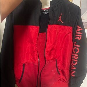 Jordan Kids Jacket - Black and Red